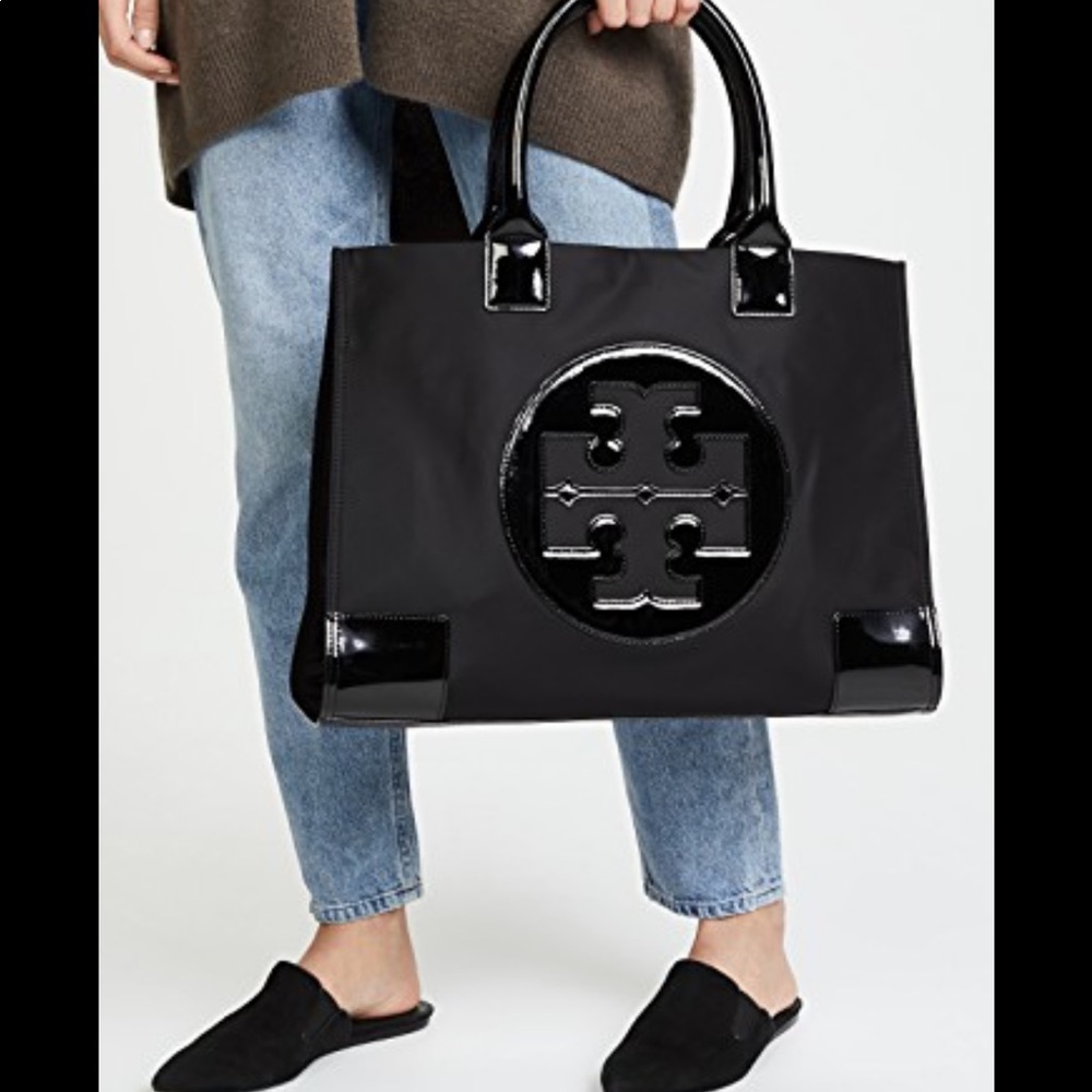 Tory Burch large nylon ella tote